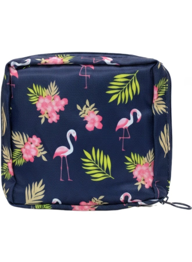 حقيبة دورة شهرية للفتيات والمراهقات – حقيبة صغيرة أنيقة وعصرية وخفيفة الوزن ومنظمة للمستلزمات الصحية النسائية مثل الفوط الصحية، السدادات القطنية، المناديل المبللة، قابلة للحمل في المدرسة، السفر، العمل، مقاومة للماء، مزودة بسحاب متين، تصميم عصري وجذاب للبنات والمراهقات، حقيبة فترة شهرية سرية ومريحة، حقيبة متعددة الاستخدامات للتخزين الشخصي، المناديل الصحية، المكياج، الإكسسوارات، الأدوية، حقيبة صغيرة للحقيبة، حقيبة ظهر، خزانات المدرسة، حقيبة نسائية عملية وعصرية، مثالية للهدايا، مجموعة أول دورة شهرية، محمية من البلل والتسرب - Image 1